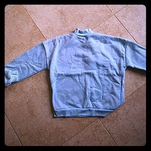 Blue Hipster Turtleneck Aesthetic Tumblr Sweater